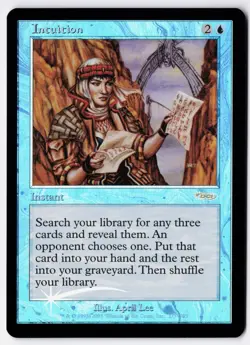 Intuition - Foil - MTG Judge Promo - RareCo - Image 1