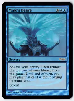 Mind's Desire - Foil - MTG Judge Promo - RareCo - Image 1