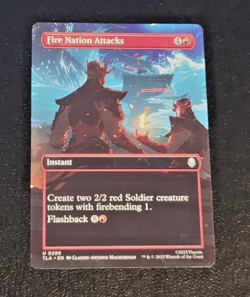 MTG Avatar The Last Airbender Fire Nation Attacks Showcase ( #299 Magic NM ) - Image 1