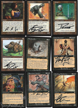 NEAR-COMPLETE M:tG ODYSSEY Set - 97 RARES! - with 136 SIGNED by 28 ARTISTS! - Image 1