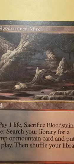 Bloodstained Mire ONSLAUGHT Magic The Gathering MTG #313 Rob Alexander - Image 4