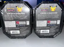 2 Pokemon TCG 25th Anniversary Celebrations Tins Dark Sylveon V Factory Sealed - Image 2