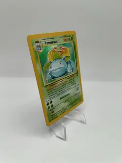 Pokemon TCG Venusaur Holo 18/130 Base Set 2 WOTC Unlimited 2000 - MP - Image 3