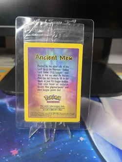 Pokemon TCG Ancient Mew Holo Card 2000 Movie Promo, Sealed Unopened - Image 2