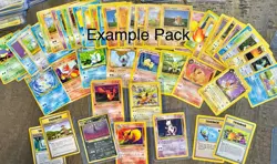 VINTAGE WOTC POKEMON 50 CARD SUPER PACK! 2 HOLO RARES &2 1ST EDS IN EVERY PACK🔥 - Image 2