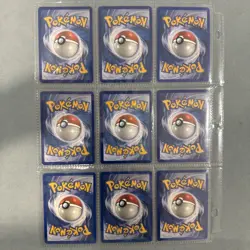 Vintage Pokemon Collection Binder 1st edition WOTC Mid Era Holo NM-LP - Image 2