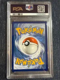 2022 POKEMON SWORD & SHIELD BRILLIANT STARS VAPOREON FULL ART HOLO PSA 9 TG02 - Image 2