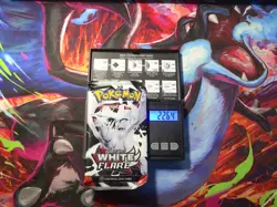 Very Heavy! 22.64g Pokemon TCG SV10.5 White Flare Booster Pack Sealed! - Image 1