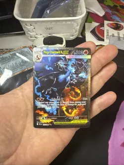 2025 Pokemon Phantasmal Flames MEGA CHARIZARD X ex 125/094Pack Fresh Grade Ready - Image 5