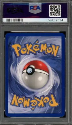Pokemon Chansey Base Set Unlimited Holo Rare #3 PSA 8 - Image 2