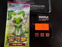 Pokemon Horizons Gem Pack Vol 1 Booster Pack Sealed 7.22g 1.19mm - Image 1