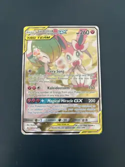 Pokemon Gardevoir & Sylveon GX TAG TEAM Ultra Rare Full Art Holo Card 205/214 - Image 2