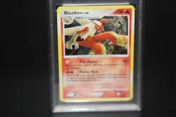 2008 Pokemon Diamond & Pearl Great Encounters Blaziken Holo #1/106 PSA 9 Mint - Image 4