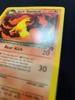 DARK RAPIDASH - 44/82 - TEAM ROCKET - POKEMON CARD - LP - Image 3
