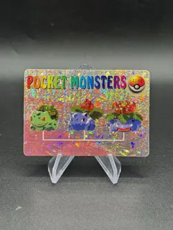 Venusaur Holo Pokemon Vintage Pocket Monsters Vending Prism Sticker 1194 Rare - Image 1