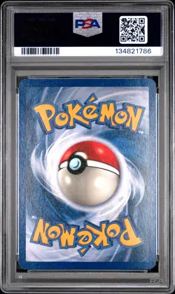 1999 POKEMON FOSSIL 1ST EDITION #19 DRAGONITE PSA 7 - Image 2