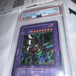 Yu-Gi-Oh! Magician's Force 1st Edition Dark Paladin MFC-105 PSA 7 - Image 5