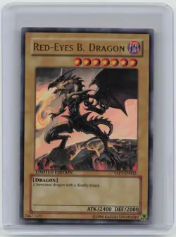 Yu-Gi-Oh! Red-Eyes B. Dragon YAP1-EN002 - Ultra Rare - Lightly Played - Image 1