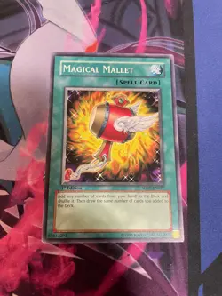 YUGIOH - MAGICAL MALLET - COMMON - SD09 - 1ST ED - LP - Image 1