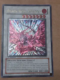 Black Rose Dragon (UTR) CSOC-EN039 Crossroads of Chaos 1st Edition - Image 1