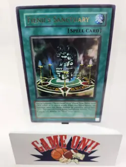YuGiOh Fiend's Sanctuary CP05-EN001 Champion Pack Ultra Rare LP - Image 1