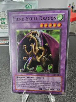 Fiend Skull Dragon LOD-039 Lightly Played LP Super Holo Rare Unlimited Yugioh - Image 1