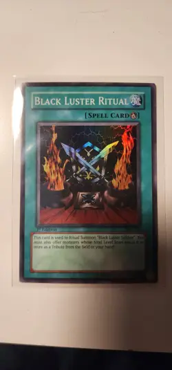 Yu-Gi-Oh Black Luster Soldier SYE-024 & Black Luster Ritual SYE-025(1st Edition) - Image 3