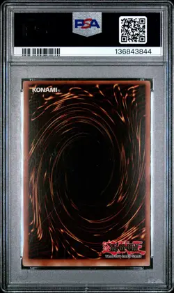 2002 YU-GI-OH! LEGEND OF BLUE EYES WHITE DRAGON 1ST EDITION DARK MAGICIAN PSA 7 - Image 2