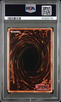 2011 YU-GI-OH! PROMO SHONEN JUMP MAGAZINE #EN049 DARK MAGICIAN PSA 10 - Image 2
