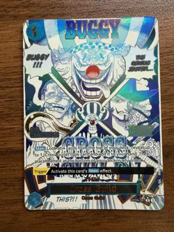 Cross Guild Buggy OP09-057 R Star - One Piece Card Game - Alternate Art PRB-02 - Image 1