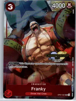 Franky (CS 2023 Celebration Pack) OP01-021 English - One Piece Card - NM - Image 1