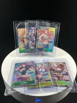 One Piece TCG EXCLUSIVE Asia Mini Tin Vol 2 Set of 6 Promo Foil Cards (SEALED) - Image 1