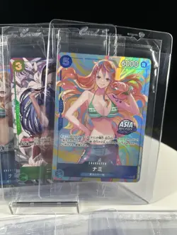 One Piece TCG EXCLUSIVE Asia Mini Tin Vol 2 Set of 6 Promo Foil Cards (SEALED) - Image 3