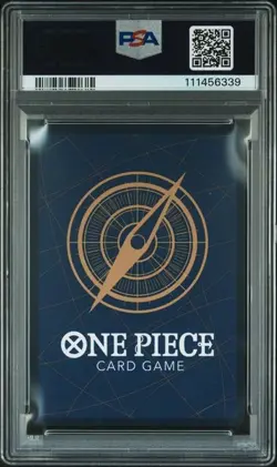 PSA 10 GEM MT 2025 ONE PIECE JAPANESE OP11-A FIST OF DIVINE SPEED #080 GEAR TWO - Image 2