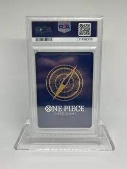 PSA 10 GEM MT 2025 ONE PIECE JAPANESE OP11-A FIST OF DIVINE SPEED #080 GEAR TWO - Image 4