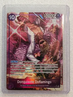Donquixote Doflamingo (Alt Art) OP14-069 THE AZURE SEA'S SEVEN English - Image 1