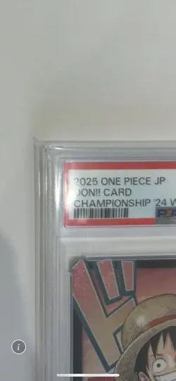 PSA 10 ONE PIECE Card Japanese 2025 CHAMPIONSHIP 2024 WORLD FINAL DON!! CARD - Image 5