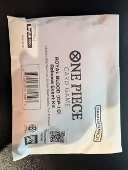 One Piece CCG - ROYAL BLOOD OP-10 RELEASE EVENT KIT - NEW Factory Sealed ENG - Image 1