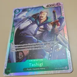 Tashigi OP10-032 One Piece Card Game PRB02 Super Rare Foil M/NM TCG CCG Full Art - Image 2