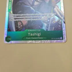 Tashigi OP10-032 One Piece Card Game PRB02 Super Rare Foil M/NM TCG CCG Full Art - Image 4