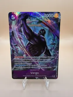 Vergo Alt Art OP14-061 One Piece TCG Azure Sea's Seven English NM Pack Fresh! - Image 1