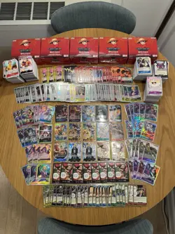 One Piece English 1,440 Card Lot - OP13 Carrying On His Will - 5 BOOSTER BOXES - Image 1