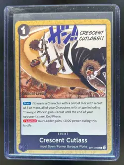 2022 One Piece Romance Dawn Crescent Cutlass Common Release Event #OP01-089 - Image 1