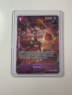 Shanks (065) (Alternate Art) OP13-065 Carrying On His Will Foil - Image 1