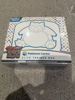 Pokemon Center 151 Elite Trainer Box ETB Scarlet Violet TCG New Sealed - Image 2