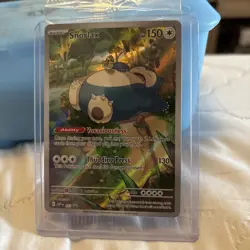 Pokemon TCG Snorlax SVP051 S&V 151 ETB Black Star Promo Card New Sealed - Image 1
