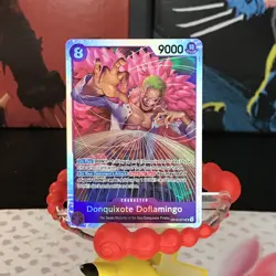 Donquixote Doflamingo OP10-071 SR & Don Card One Piece TCG NM - Image 2