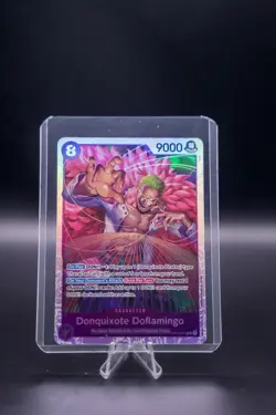 Donquixote Doflamingo OP10-071 Foil Royal Blood One Piece TCG NM - Image 1