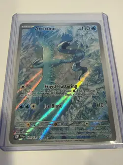Pokemon TCG Articuno Journey Together 161/159 Near Mint Condition - Image 3
