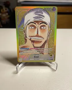 One Piece TCG: Awakening of the New Era - Enel OP05-098 LEADER Alt Art - NM/M - Image 1